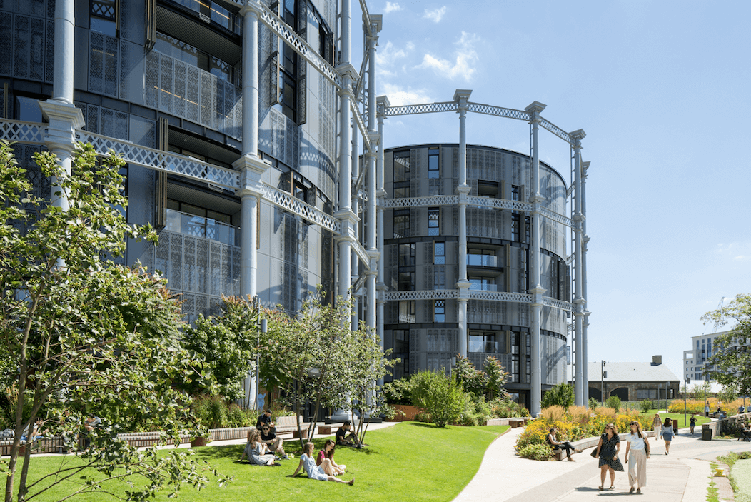 Gasholders London.